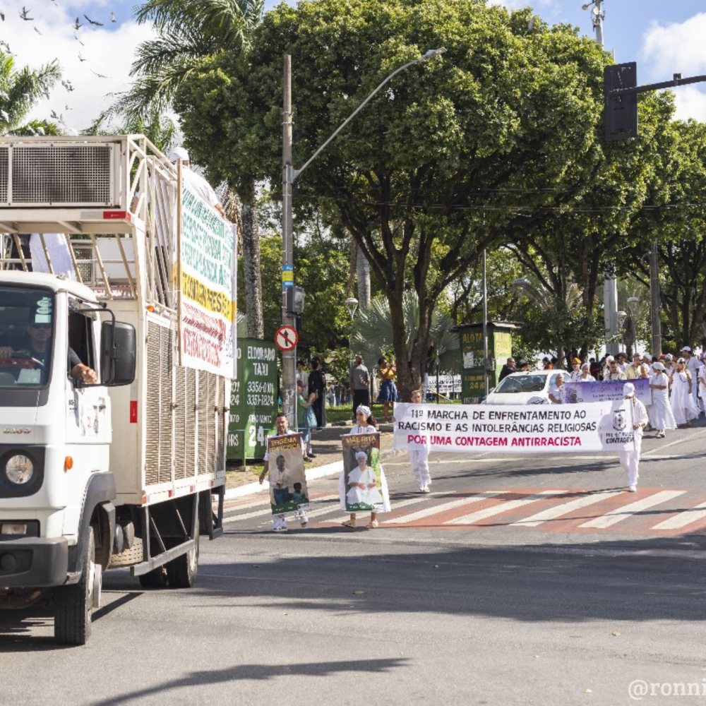 11° Marcha de Enfrentamento ao Racismo e as Intolerâncias Religiosas - Fotos por @ronnievondacosta
