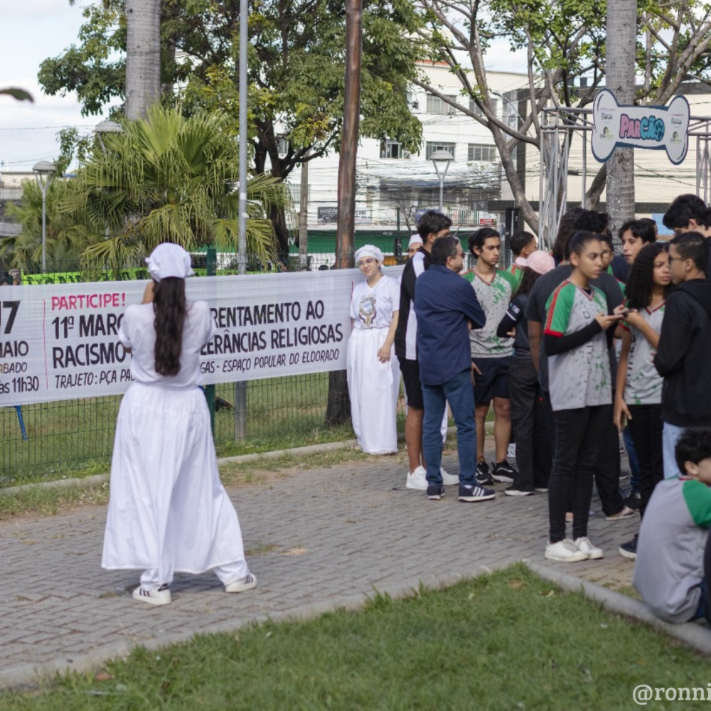11° Marcha de Enfrentamento ao Racismo e as Intolerâncias Religiosas - Fotos por @ronnievondacosta